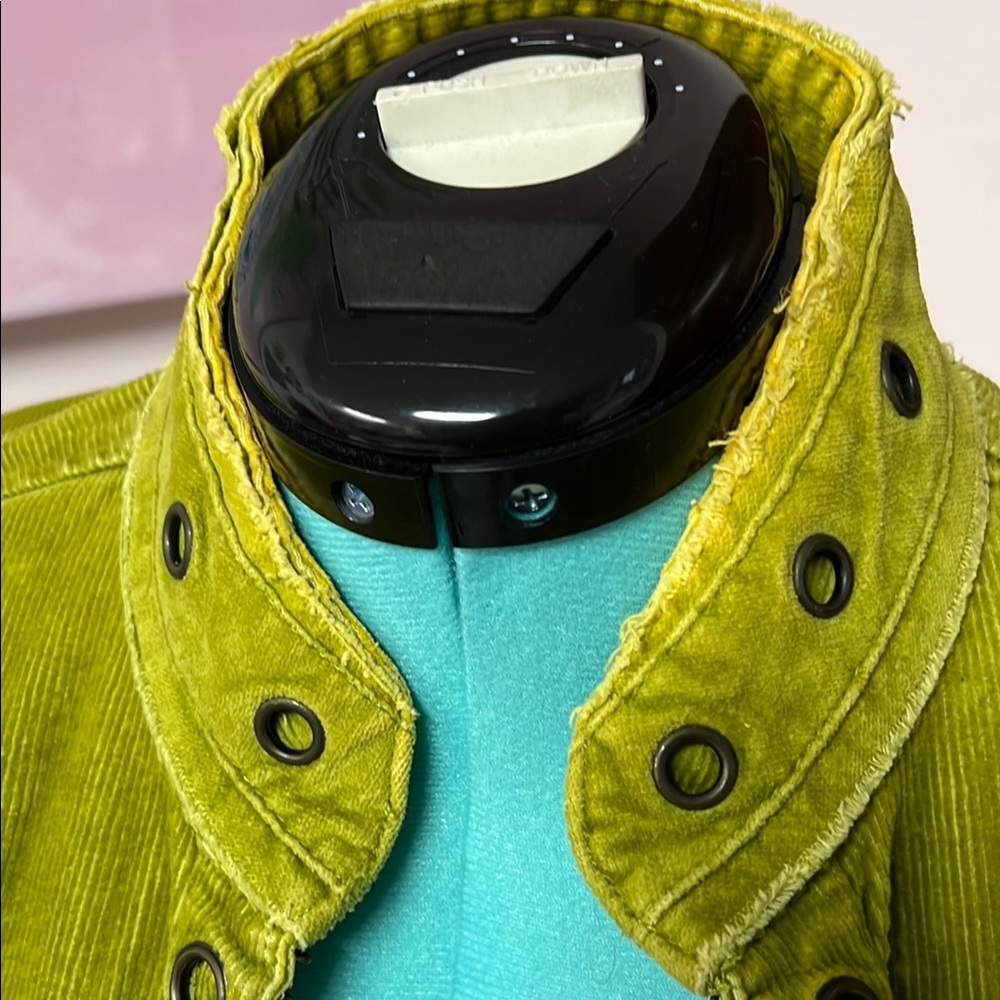 Chico's Vibrant Green Utility Jacket - Picture 4 of 12
